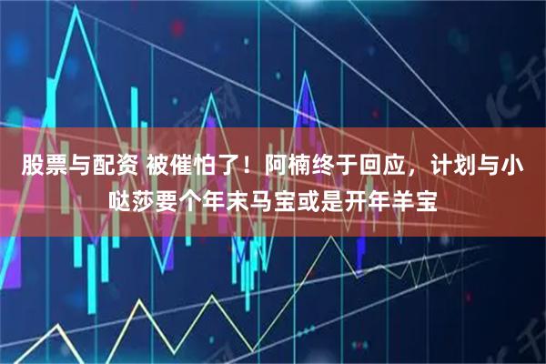 股票与配资 被催怕了！阿楠终于回应，计划与小哒莎要个年末马宝或是开年羊宝
